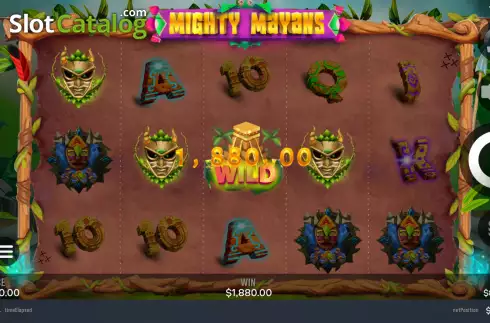 Οθόνη3. Mighty Mayans Κουλοχέρης 
