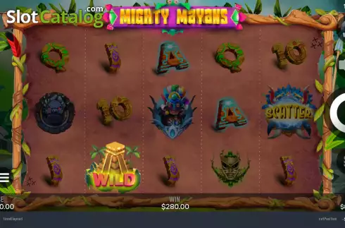 Οθόνη4. Mighty Mayans Κουλοχέρης 
