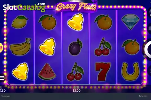 Οθόνη4. Crazy Fruits (Chilli Games) Κουλοχέρης 