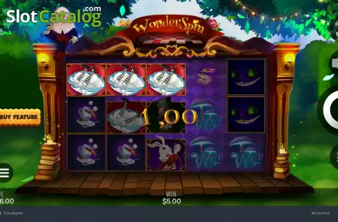 Οθόνη3. Wonder Spin (Chilli Games) Κουλοχέρης