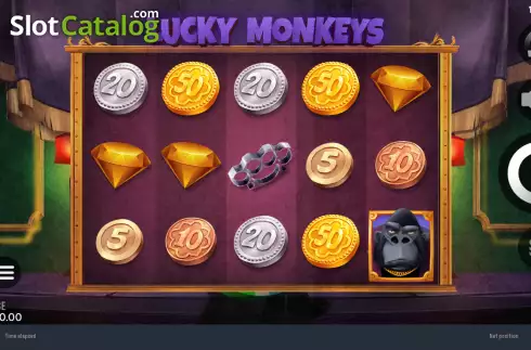 Οθόνη2. Lucky Monkeys Κουλοχέρης