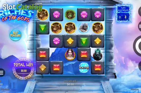Οθόνη3. Riches of the Gods Κουλοχέρης