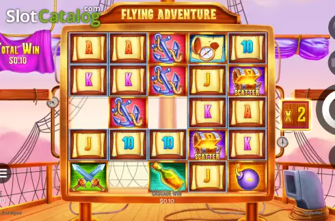 Οθόνη3. Flying Adventure Κουλοχέρης