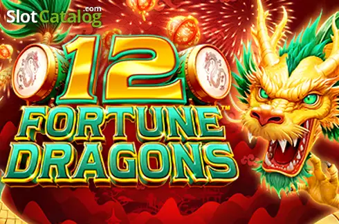 12 Fortune Dragons Λογότυπο 12 Fortune Dragons Λογότυπο