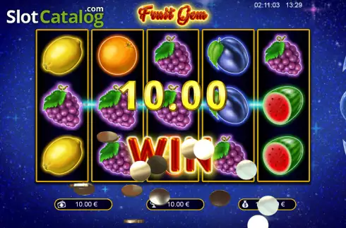Οθόνη3. Fruit Gem Κουλοχέρης
