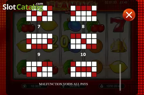Οθόνη7. Flaming Spins (Cogg Studios) Κουλοχέρης
