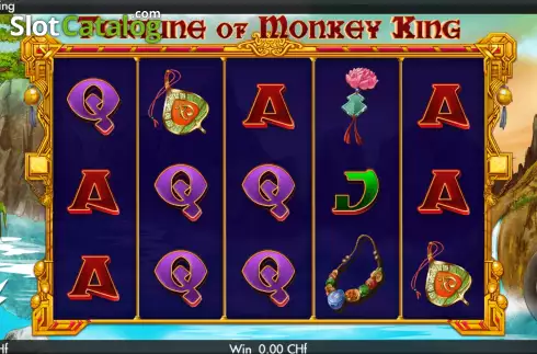 Οθόνη2. Fortune of Monkey King Κουλοχέρης
