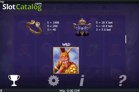 Οθόνη7. Fortune of Monkey King Κουλοχέρης
