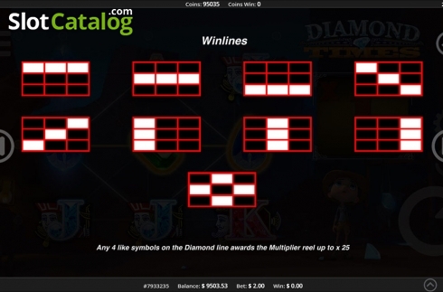 Οθόνη6. Diamond Times Κουλοχέρης