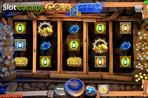 Οθόνη2. Gold and Gems Κουλοχέρης 
