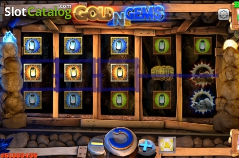 Οθόνη3. Gold and Gems 2 Κουλοχέρης