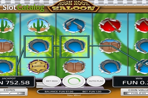 Οθόνη5. High Noon Saloon Κουλοχέρης 