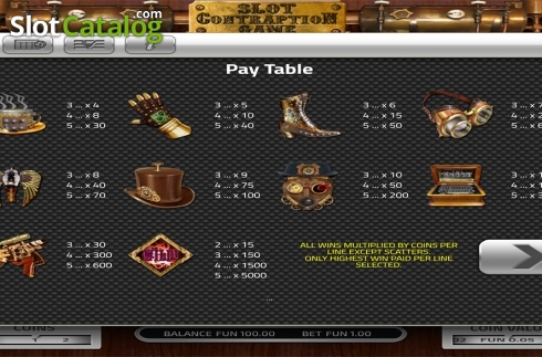 Οθόνη6. Slot Contraption Κουλοχέρης