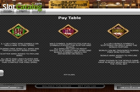Οθόνη7. Slot Contraption Κουλοχέρης