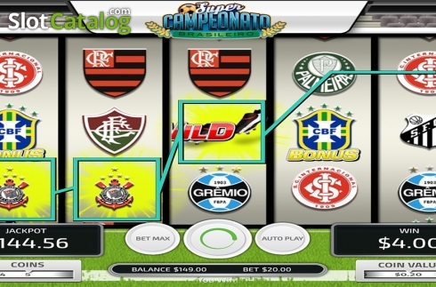 Οθόνη5. Super Campeonato Brasileiro Κουλοχέρης 