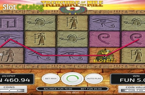 Οθόνη4. Treasure of the Nile Κουλοχέρης