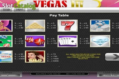 Οθόνη5. Vegas III Κουλοχέρης