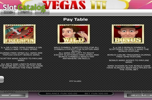 Οθόνη6. Vegas III Κουλοχέρης