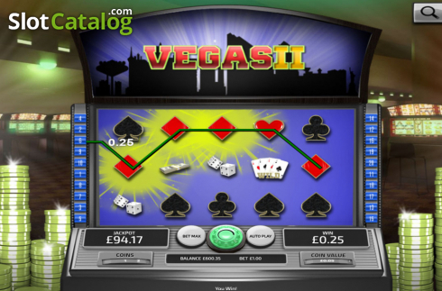 Οθόνη2. Vegas Slot II Κουλοχέρης