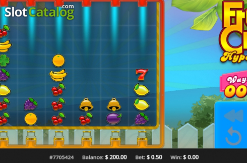 Οθόνη2. Fruit Crush (Concept Gaming) Κουλοχέρης