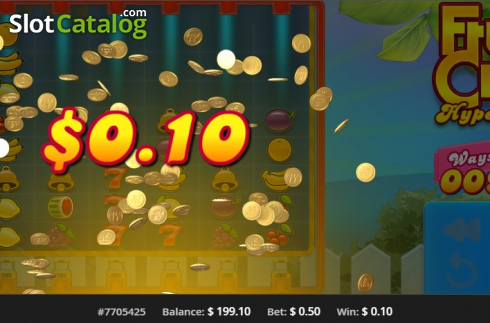 Οθόνη3. Fruit Crush (Concept Gaming) Κουλοχέρης