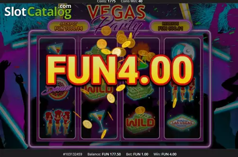 Οθόνη4. Vegas Party (Concept Gaming) Κουλοχέρης