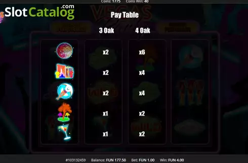 Οθόνη6. Vegas Party (Concept Gaming) Κουλοχέρης