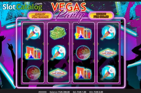 Οθόνη2. Vegas Party (Concept Gaming) Κουλοχέρης