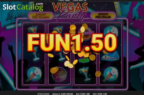 Οθόνη3. Vegas Party (Concept Gaming) Κουλοχέρης