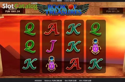 Οθόνη2. Book of Treasures (Concept Gaming) Κουλοχέρης 