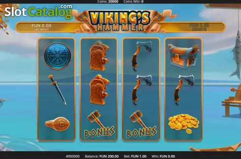 Οθόνη2. Viking's Hammer Κουλοχέρης