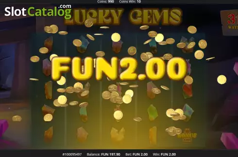 Οθόνη4. Lucky Gems (Concept Gaming) Κουλοχέρης