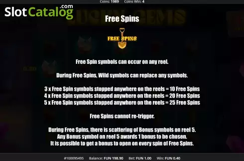 Οθόνη8. Lucky Gems (Concept Gaming) Κουλοχέρης