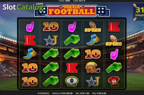 Οθόνη2. Mega Football Κουλοχέρης