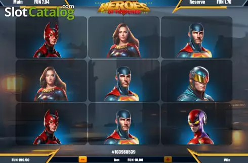 Οθόνη2. Heroes of Fortune Κουλοχέρης