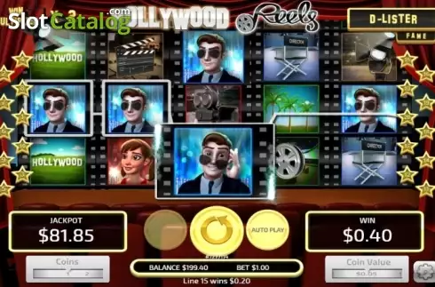 Οθόνη3. Hollywood Reels Κουλοχέρης
