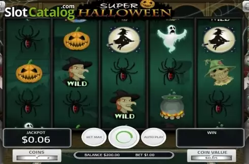 Οθόνη2. Super Halloween Κουλοχέρης