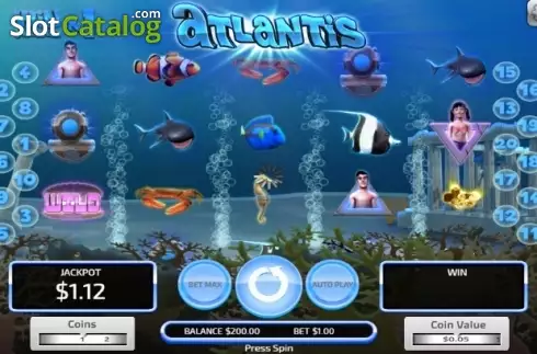 Οθόνη2. Atlantis ( Concept Gaming) Κουλοχέρης