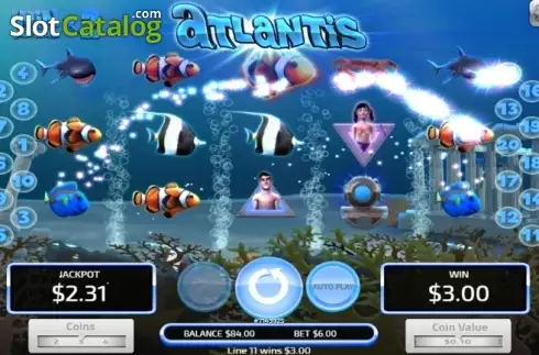 Οθόνη3. Atlantis ( Concept Gaming) Κουλοχέρης