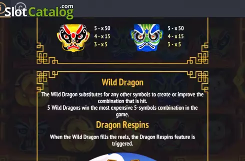 Οθόνη6. Two-Faced Dragon Κουλοχέρης 