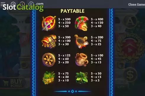 Οθόνη5. Golden Odyssey (Connective Games) Κουλοχέρης
