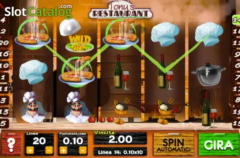 Οθόνη2. Tony’s Restaurant Κουλοχέρης 