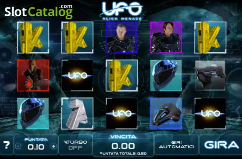 Οθόνη2. UFO: Alien Menace Κουλοχέρης