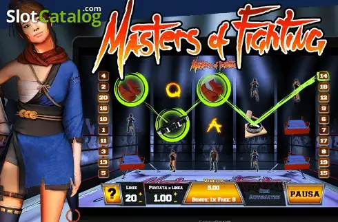 Masters of Fighting Λογότυπο