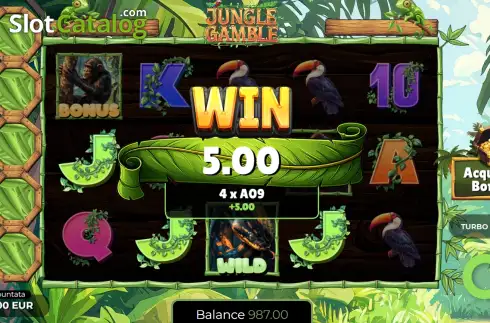 Οθόνη3. Jungle Gamble Κουλοχέρης