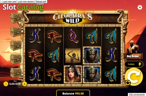 Οθόνη2. Cleopatra's Wild Κουλοχέρης