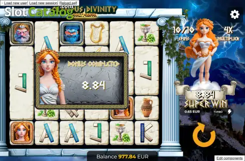 Οθόνη3. Olympus Divinity - Multicrush Κουλοχέρης