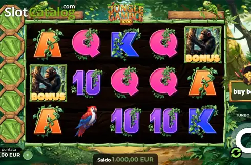Οθόνη2. Jungle Gamble 1000 Κουλοχέρης