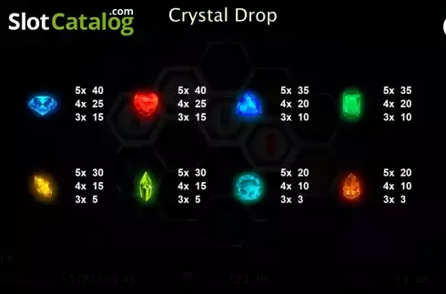Οθόνη3. Crystal Drop Κουλοχέρης