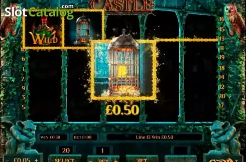 Οθόνη7. Wizard's Castle (Cozy) Κουλοχέρης 